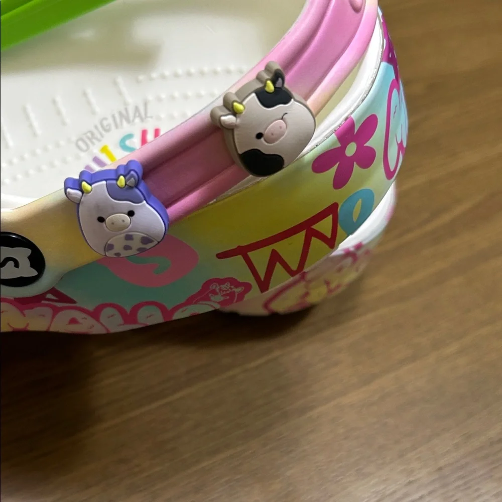 CROCS Multicolor‎ cow squishmallow